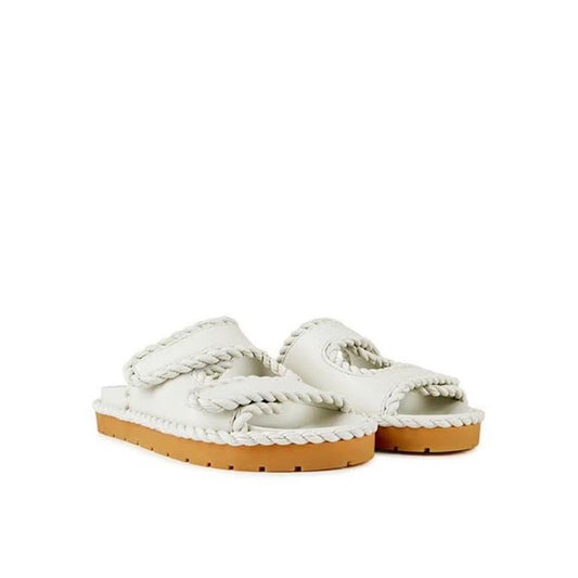 Bottega Veneta Jack Flat Mule Sandals BO-8735265030356-EU41/US11