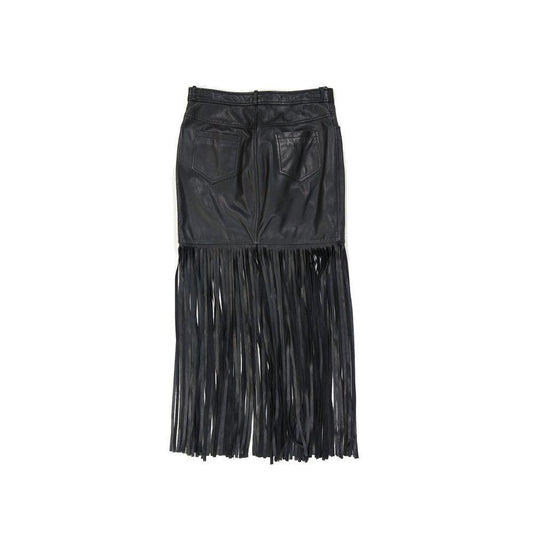 Boutique Moschino Leather Skirt BO-8735277285588-42