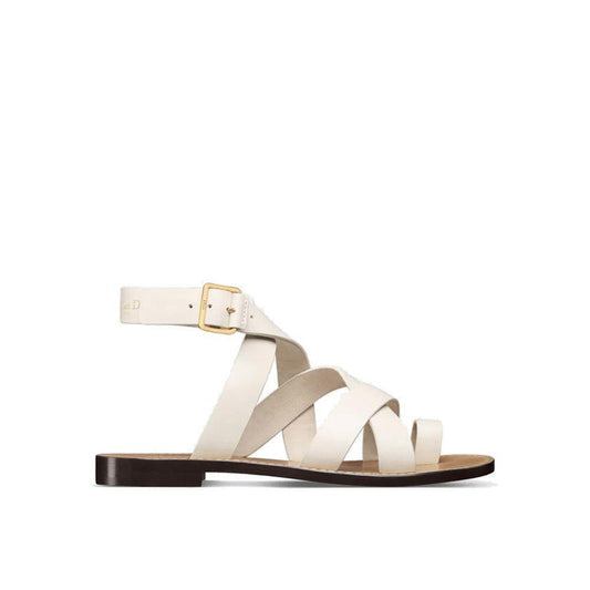 Dior Sun Leather Flat Sandals DI-8774241124564-EU38/US8