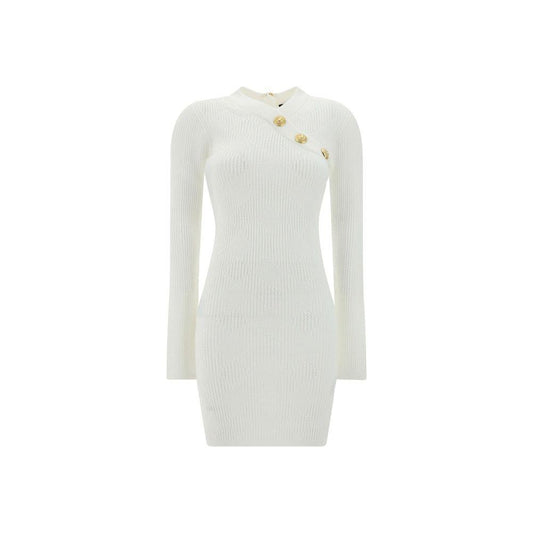 Balmain Ribbed Mini dress BA-8848320594132-36