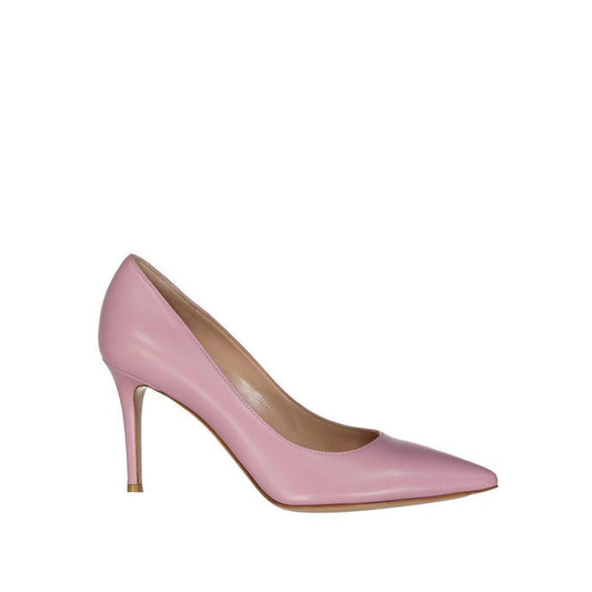 Gianvito Rossi 85 Leather Pumps GI-8850206654676-EU36/US6