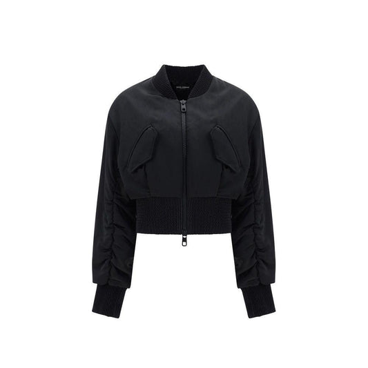 Dolce & Gabbana Cropped Bomber Jacket