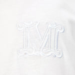 Max Mara Mango Logo Embroidered Cotton T-Shirt
