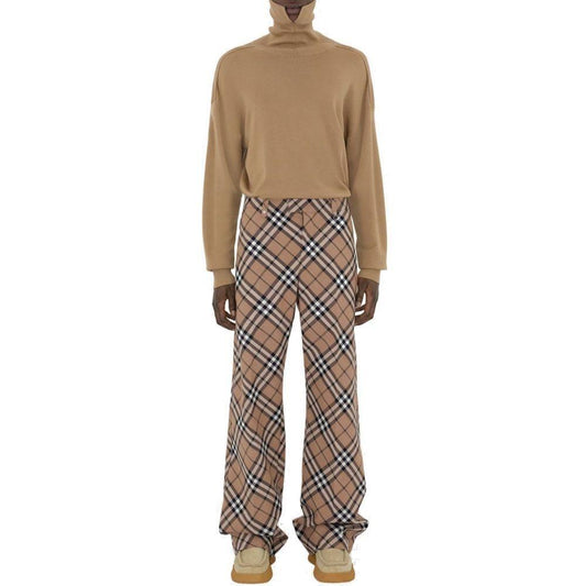 Burberry Wool Blend Check Pants BU-8815560884436-IT46 | S
