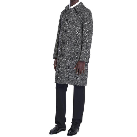 Celine Céline Camden Wool Tweed Coat CE-8815821488340-IT54 | XL