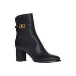 Valentino Garavani VLogo Signature Leather Boots VA-8736607731924-EU36.5/US6.5