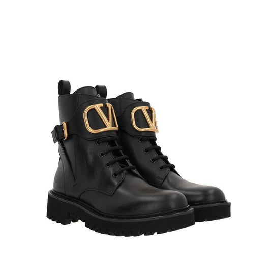 Valentino Garavani Vlogo Ankle Boots VA-8800876855508-EU35.5/US5.5