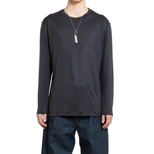 Lemaire Long Sleeve Silk T-shirt