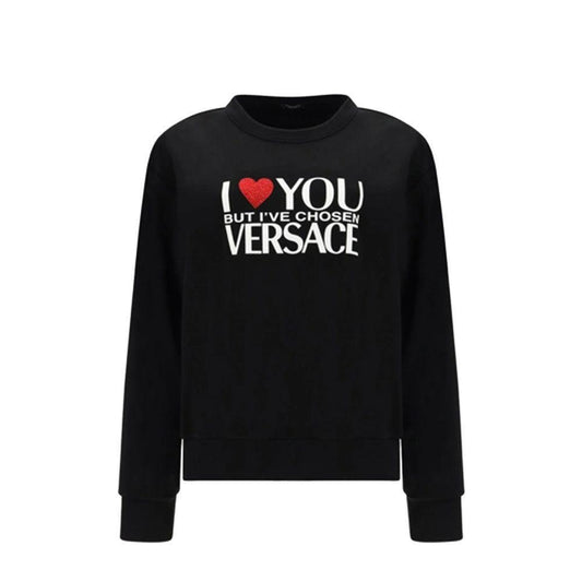Versace Cotton Logo Sweatshirt
