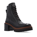 See By Chloé Mahalia Leather Lace-Up Boots SE-8736578044116-EU35/US5