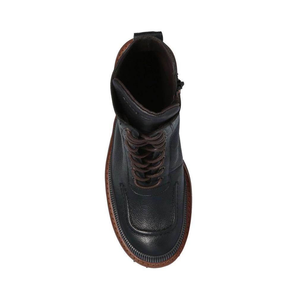 See By Chloé Mahalia Leather Lace-Up Boots SE-8736578044116-EU35/US5