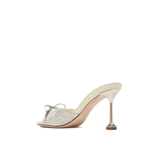 Miu Miu Leather Crystals Mules MI-8735526584532-EU36/US6
