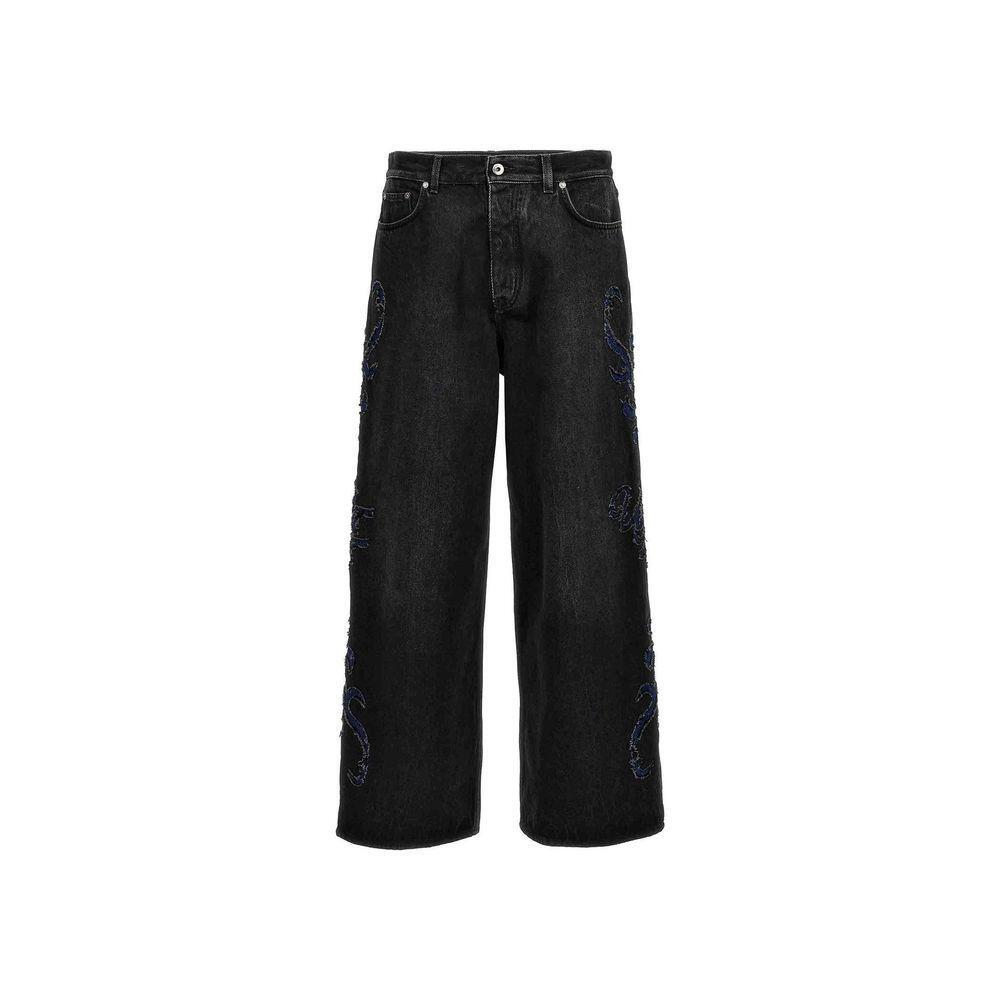 Off-White Denim Flared Jeans OF-8735535202516-W33