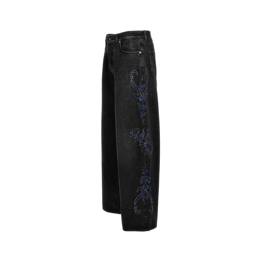 Off-White Denim Flared Jeans OF-8735535202516-W33