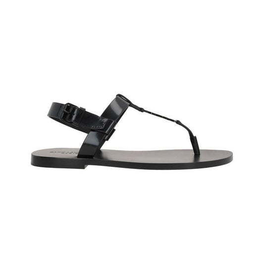 Saint Laurent Cassandre 05 Flat Sandals SA-8735555682516-EU42/US9