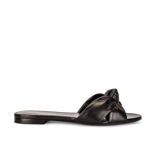 Saint Laurent Leather Slides SA-8736564445396-EU35/US5