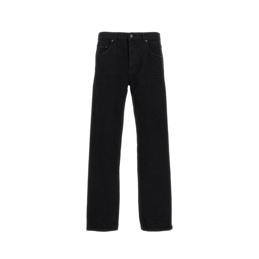 Saint Laurent Long Baggy Denim Jeans SA-8735570100436-W25 | IT39