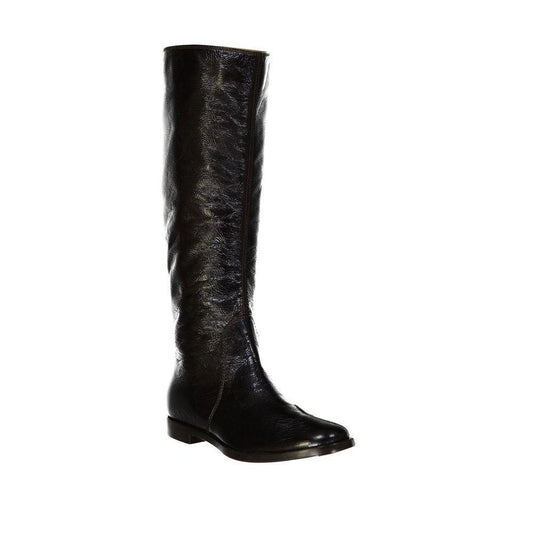 Sergio Rossi Leather Boots SE-8735589990612-EU35/US5