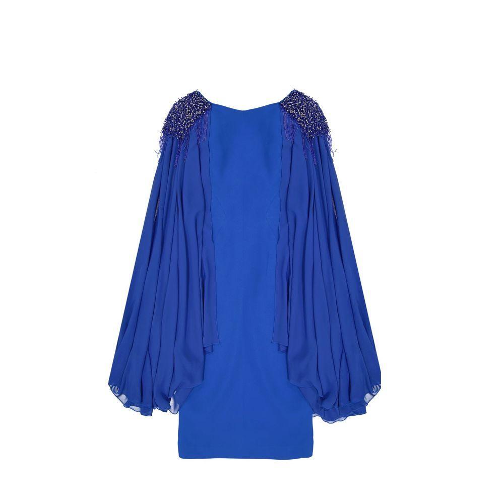IVAN MONTESI Beaded Shoulders Dress IV-8736437043412-50