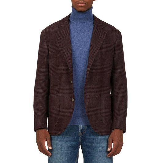 Brunello Cucinelli Tartan Wool Jacket BR-8736286998740-48 | M