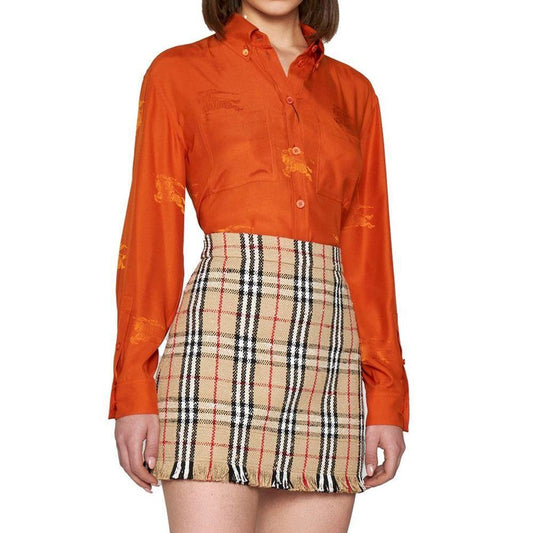 Burberry Vintage Pattern Mini Skirt BU-8736305119444-38