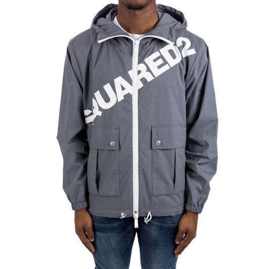 Dsquared² Logo Hooded Windbreaker