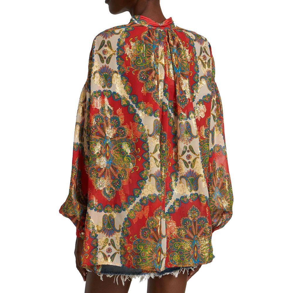 Etro Silk Printed Shirt ET-8736385269972-42