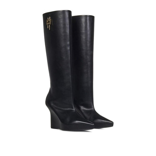 Givenchy G-Lock Leather Boots GI-8736392085716-EU37/US7