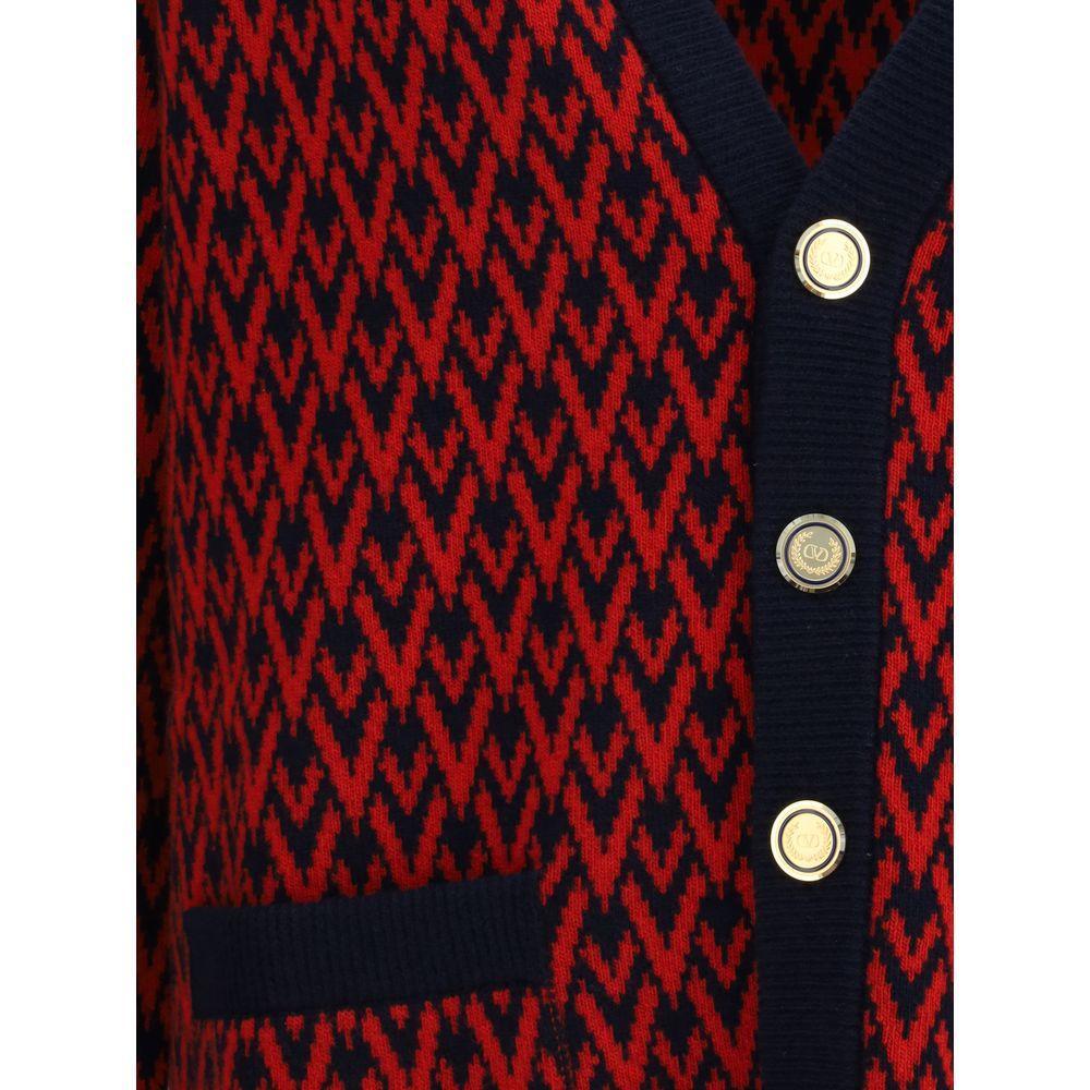 Valentino Toute La V Cardigan VA-7V3KA04IAR1BR5-S