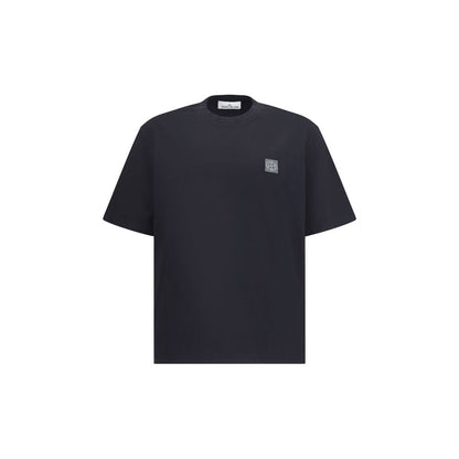 Stone Island Black Cotton T-Shirt
