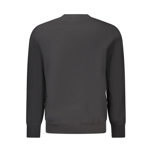 Calvin Klein Black Cotton Men Sweater CA-39193-S