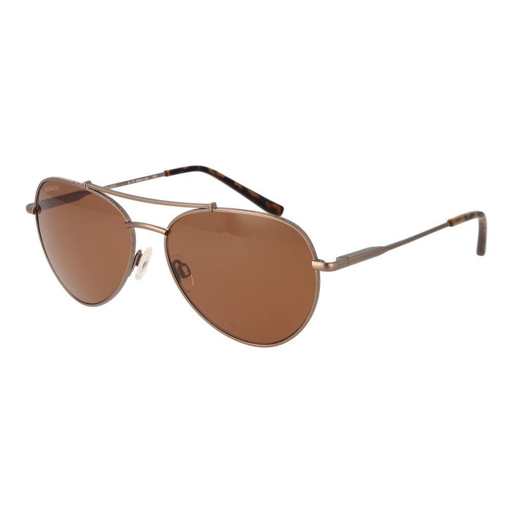 Serengeti Brown Unisex Sunglass