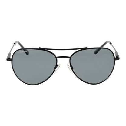 Serengeti Black Metal Sunglasses