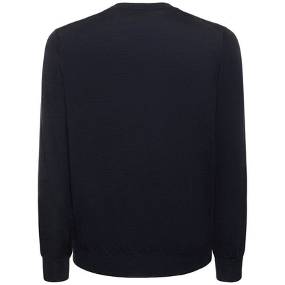 Brunello Cucinelli Blue Cashmere Men Sweater