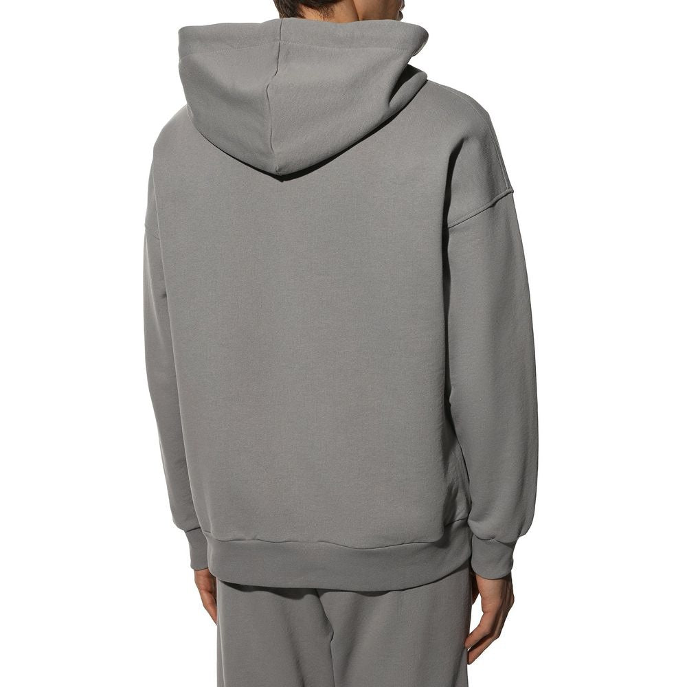 Hinnominate Gray Cotton Men's Sweatshirt