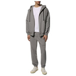 Hinnominate Gray Cotton Men's Hooded Sweatshirt HI-8626-XL