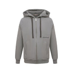 Hinnominate Gray Cotton Men's Hooded Sweatshirt HI-8626-XL