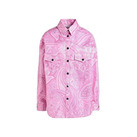 Etro Nylon Printed Shirt ET-8736384909524-38