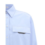 Brunello Cucinelli Shirt with iconic jewelry detail BR-MH772MY516C172-M