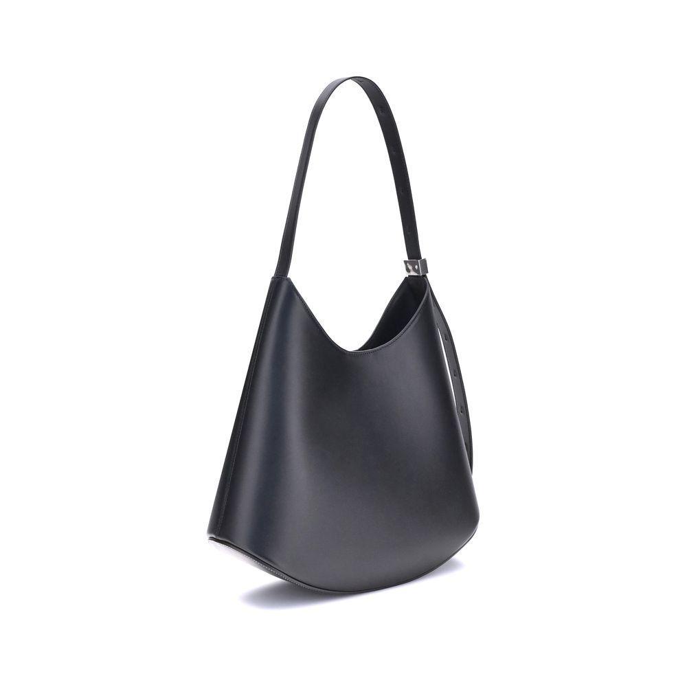 Front view with bag zipped and handles upright.