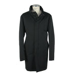 Made in Italy Black Wool Jacket LO-2012-IT56 | 3XL