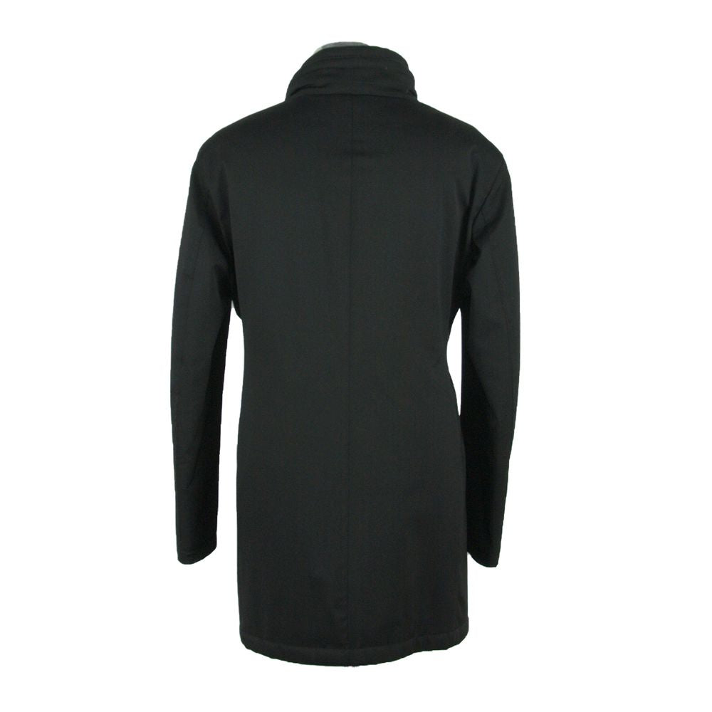 Made in Italy Black Wool Jacket LO-2012-IT56 | 3XL