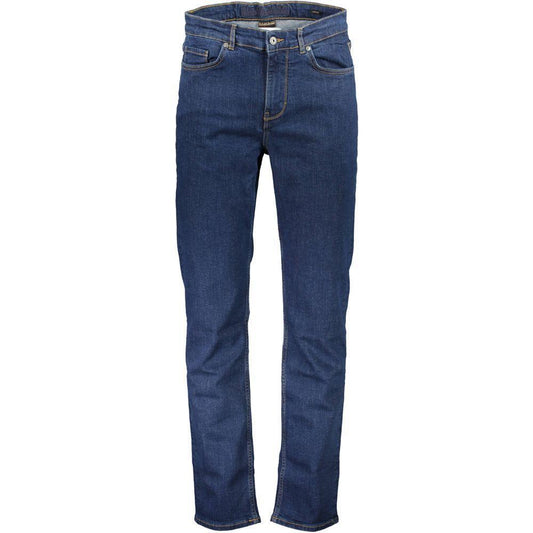 Napapijri Blue Cotton Jeans & Pant