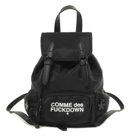 Comme Des Fuckdown Black Nylon Backpack CODEFU-11524