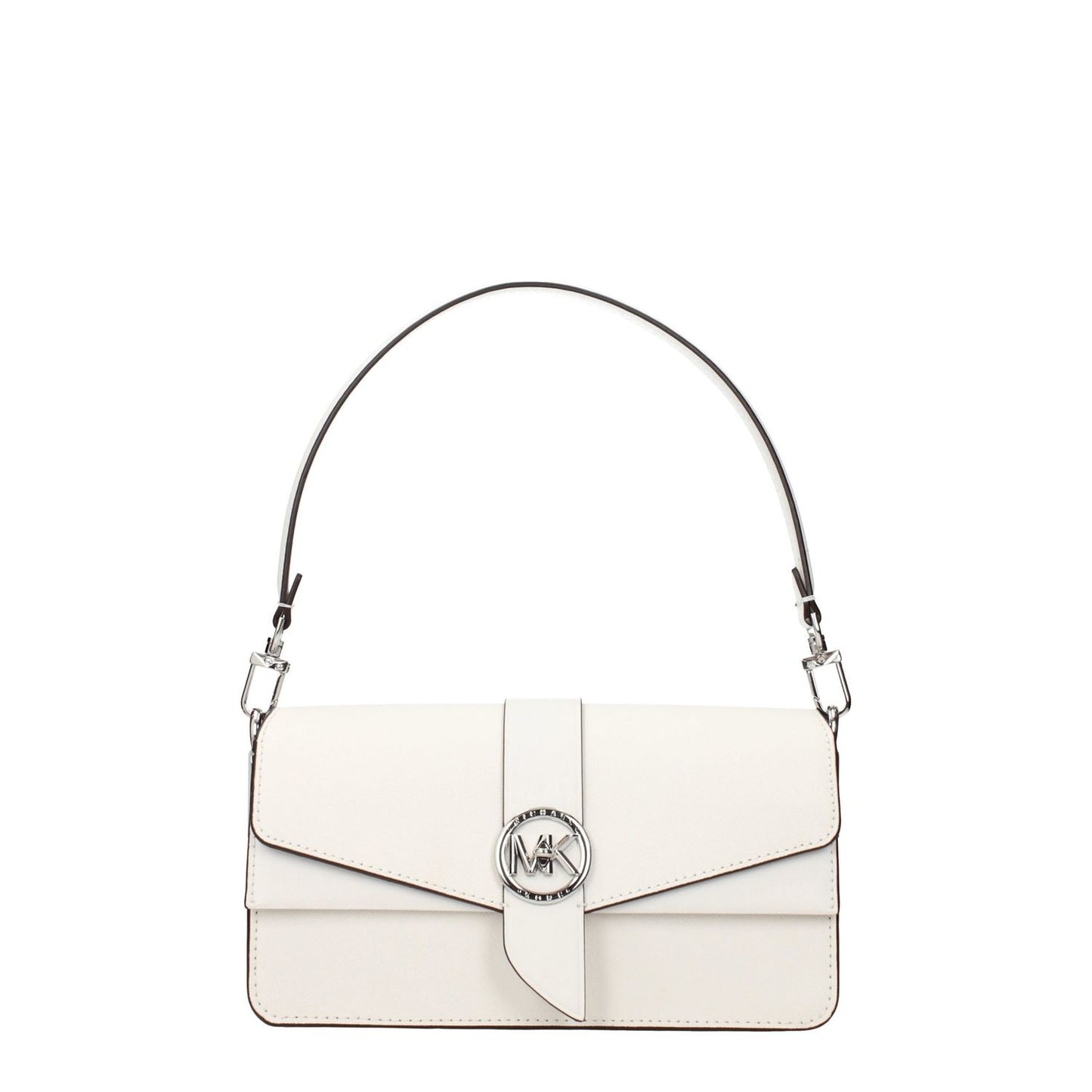 Michael Kors White Leather Handbag