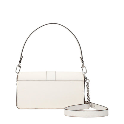 Michael Kors White Leather Handbag