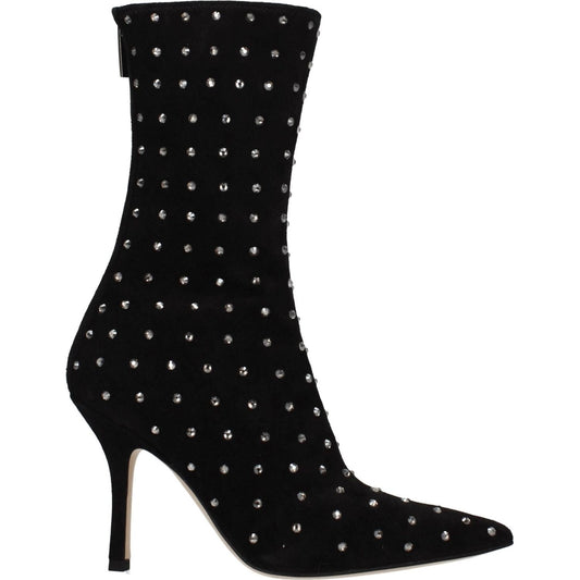 Paris Texas Black Leather Ankle Boots PA-8547223863561-EU36/US6