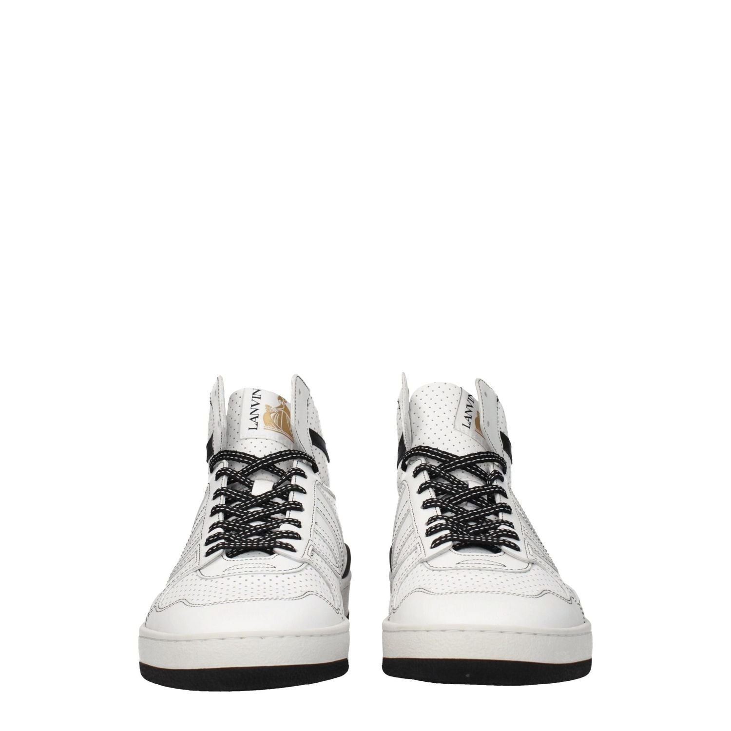 Lanvin White Leather High Top
