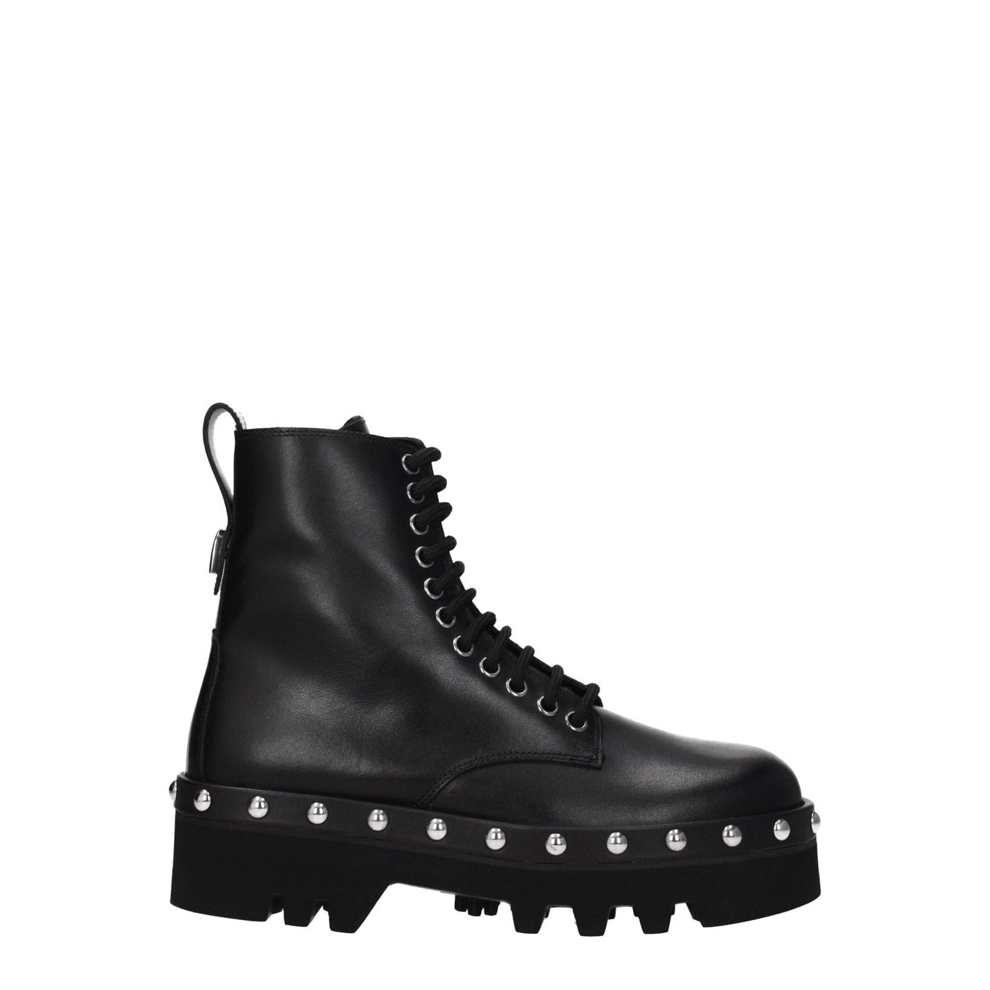 Furla Black Leather Ankle Boots FU-8547253453065-EU36/US6