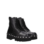 Furla Black Leather Ankle Boots FU-8547253453065-EU36/US6